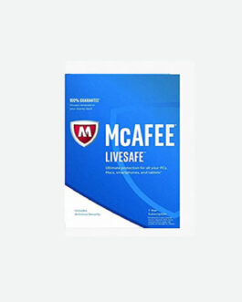 McAfee LiveSafe – 1 Device / 1-Year